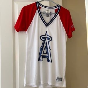 Angels baseball tee
